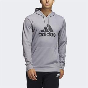 img 4 attached to 👕 Blue Adidas Men's Sweater M - Active Men's Clothing
