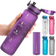 cactaki 32 oz water bottle with time marker for improved hydration, bpa free, leak proof design, accurate water intake measurement - the ultimate hydration solution logo