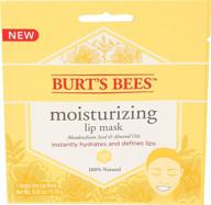 💋 burt's bees moisturizing lip mask for women, 0.02 oz. logo