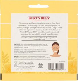 img 2 attached to 💋 Burt's Bees Moisturizing Lip Mask for Women, 0.02 oz.