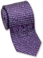 👔 constitution united necktie by josh bach: men's ties, cummerbunds & pocket squares - stylish accessories logo