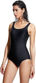 img 2 attached to DELIMIRA Womens Swimsuit Modest Bathing