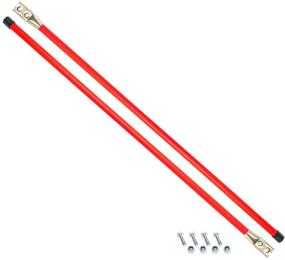 img 1 attached to 🟠 Buyers Products 1308105 Orange 28-inch Nylon Marker with Stud Mount