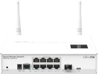 mikrotik cloud router switch crs109 8g 1s 2hnd in logo