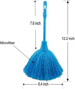 img 2 attached to Efficient Microfiber Delicate Duster Set - Washable Hand Grips for Effective Dusting (Pack of 3)