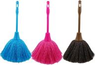 efficient microfiber delicate duster set - washable hand grips for effective dusting (pack of 3) logo