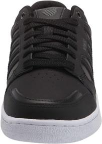img 3 attached to K Swiss Court Sneaker White Black Men's Shoes