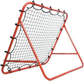 img 3 attached to ⚽️ Morimoe Soccer Rebounder Net: Adjustable, Easy Set Up, Steel Frame - 40X40-inch