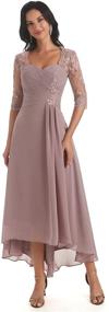 img 2 attached to Stunning Chiffon Beaded Evening Dresses for Women's Sleeves