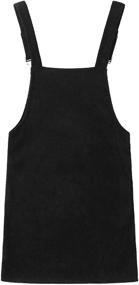 img 3 attached to Floerns Women's Corduroy 👗 Pinafore Overall for Fashionable Women's Clothing