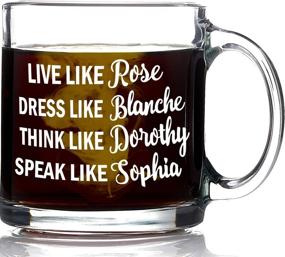 img 3 attached to 🌟 Funny Golden Girls Mug: The Ultimate 13oz Coffee Mug for Fans - The Golden Girl Merchandise - Embrace Rose's Spirit, Blanche's Style, Dorothy's Wisdom, and Sophia's Sass - Perfect for Golden Girls Birthday Parties and Women's Decor