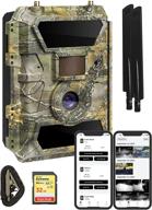yellowstone.ai 4g lte wireless cellular trail camera: capture deer hunting & security moments on any phone with app (verizon, at&t, t-mobile, sprint & more) - includes sd card & strap logo