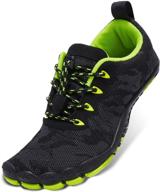 👟 ultimate support and mobility: racqua men's barefoot trekking shoes, perfect for running and athletic activities логотип