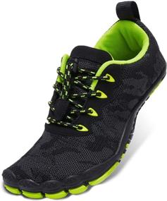 img 4 attached to 👟 Ultimate Support and Mobility: Racqua Men's Barefoot Trekking Shoes, Perfect for Running and Athletic Activities