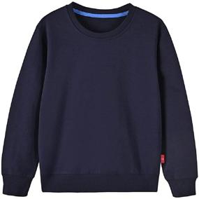 img 2 attached to IESSRA Crewneck Sweatshirts Sweatshirt Pullover Apparel & Accessories Baby Boys and Clothing