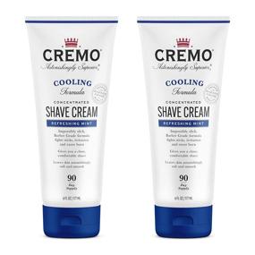 img 4 attached to 🪒 Cremo Barber Grade Cooling Shave Cream - Superior Ultra-Slick Formula for Smooth Shaves, 2-Pack