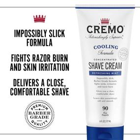 img 2 attached to 🪒 Cremo Barber Grade Cooling Shave Cream - Superior Ultra-Slick Formula for Smooth Shaves, 2-Pack