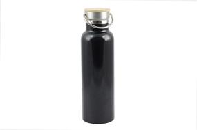 img 1 attached to 🦇 20 OZ Batman Vacuum Insulated Stainless Steel Water Bottle. Double Walled Construction. No Condensation!