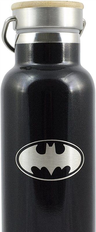 Batman Vacuum Stainless Steel Insulated Water Bottle (20 Oz). Double Walled Construction. Zero Condensation!