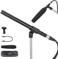 🎙️ synco-mic-d2 xlr shotgun microphone - professional hyper cardioid directional condenser mic for camcorders, boom poles, and tripods - ideal for video audio recording logo