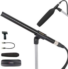 img 4 attached to 🎙️ SYNCO-Mic-D2 XLR Shotgun Microphone - Professional Hyper Cardioid Directional Condenser Mic for Camcorders, Boom Poles, and Tripods - Ideal for Video Audio Recording