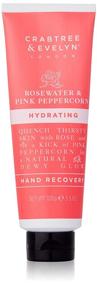 img 4 attached to 🌹 Crabtree & Evelyn Rosewater & Pink Peppercorn Hydrating Hand Recovery: 3.5 oz - Effective Moisturizing Formula