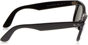 img 2 attached to 🕶️ Stylish and Functional: Ray Ban Unisex Adult Wayfarer Polarized Sunglasses