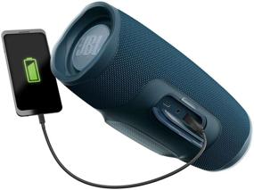 img 2 attached to JBL Charge 4 Портативная водонепроницаемая беспроводная акустическая система Bluetooth - (Пара) Синий