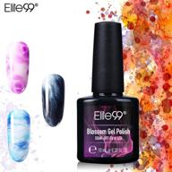 💅 elite99 blossom uv nail gel polish - blooming gel nail lacquer for diy nail design - soak off transparent flower nail art - 10ml logo