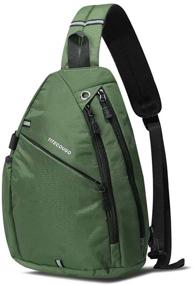 img 4 attached to 🎒 Ultimate Comfort and Durability: Backpack Breathable Lightweight Crossbody Waterproof