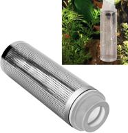 senzeal 16mm stainless steel aquarium filter mesh: protect your fish and shrimp with intake strainer guard for fish tank logo