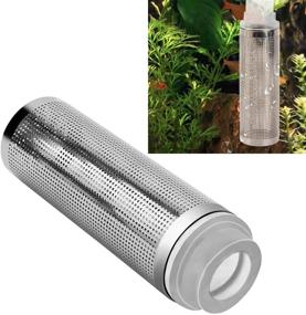 img 4 attached to Senzeal 16mm Stainless Steel Aquarium Filter Mesh: Protect Your Fish and Shrimp with Intake Strainer Guard for Fish Tank