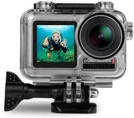 📸 waterproof housing case for dji osmo action camera - diving protective shell for 45m depth by fitstill logo