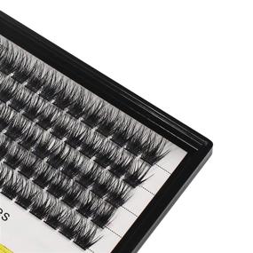 img 2 attached to 👁️ 120 Mixed Segmented False Eyelash Clusters for Eyelash Extensions: 10mm+12mm, 12mm+14mm, 14mm+16mm, 16mm+18mm