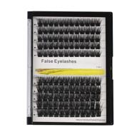 👁️ 120 mixed segmented false eyelash clusters for eyelash extensions: 10mm+12mm, 12mm+14mm, 14mm+16mm, 16mm+18mm logo