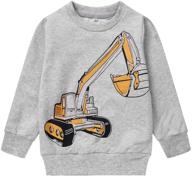 👕 adorable crewneck pullover sweatshirts for toddler boys & fashion hoodies logo