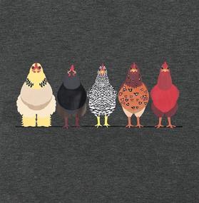 img 2 attached to Sweatshirts Chicken Graphic Sleeve Pullover Outdoor Recreation