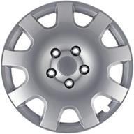 колесные колпаки pilot automotive wh524-15s-bx gear silver 15" в комплекте из 4 шт. - элегантная и функциональная защита для колес. логотип