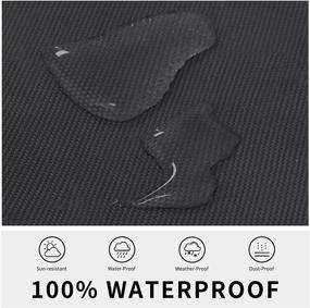 img 1 attached to 📺 Outdoor TV Cover - 24 Inches, Fully Covered, Waterproof and Weatherproof TV Protector for Most TV Mounts, Easy-Going Design, Dark Gray - Includes Free Cleaning Cloth