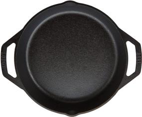 img 2 attached to 🍳 Lodge Skillet 10.25" Dual Handle Pan: Efficient Cooking Essential