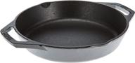 🍳 lodge skillet 10.25" dual handle pan: efficient cooking essential logo