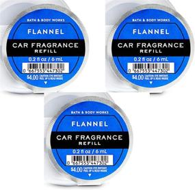 img 1 attached to 🚿 Bath & Body Works Flannel Scentportable - Set of 3 Refill Discs: Refresh Your Space with Cozy Flannel Scents