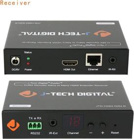 img 3 attached to 📺 J-Tech Digital H.264 Энкодер/декодер через HDMI экстендер по Cat в режиме IP с RS232, ИК маршрутизацией и бесплатным драйвером Crestron (Приемник)