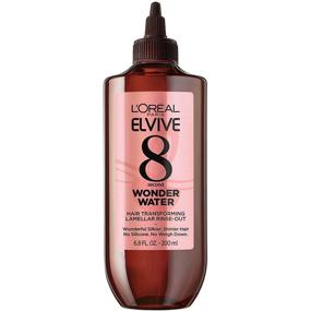 img 4 attached to L'Oreal Paris Elvive 8 Second Wonder Water Lamellar Hair Treatment - Rinse Out Formula for Silky, Shiny Hair - 6.8 FL Oz