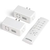 decker wireless remote control grounded outlets logo