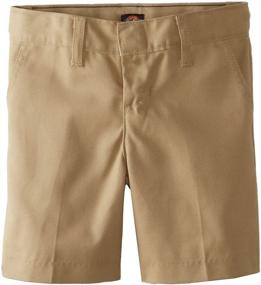 img 1 attached to Flexwaist Flat Front Short 👦 for Boys by Dickies, Model KR3123