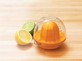 img 1 attached to Progressive Prepworks Handheld Citrus Juicer - 🍋 Manual Lemon Squeezer for Lemons, Limes, Oranges, and Grapefruits