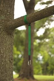 img 3 attached to Heavy-Duty Green Tree Carabiner Clip Swing Hanger - Weather-Resistant - HearthSong