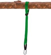 heavy-duty green tree carabiner clip swing hanger - weather-resistant - hearthsong логотип