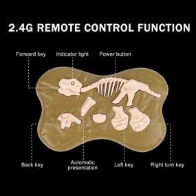 img 1 attached to 🦖 Rechargeable Velociraptor Joyshare Simulation for Dinosaur Enthusiasts